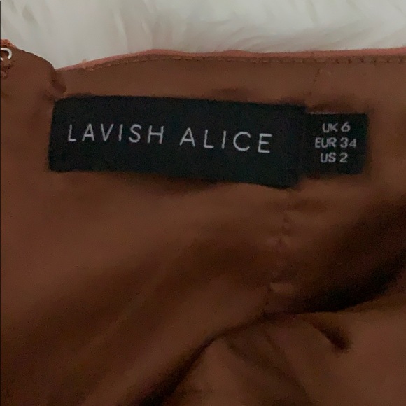 Lavish Alice Keyhole High Neck Jumpsuit- Like New - Picture 8 of 8